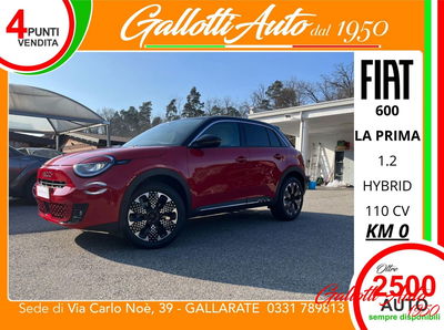Fiat 600 1.2 hybrid La Prima II 110cv auto nuova