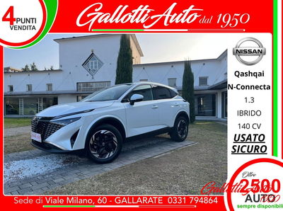 Nissan Qashqai 1.3 mhev N-Connecta 2wd 140cv usata