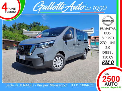 Nissan Primastar 2.0 dCi 150CV Aut PL-TN Bus nuova