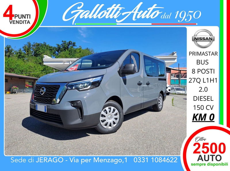 Nissan Primastar 2.0 dCi 150CV Aut PL-TN Bus