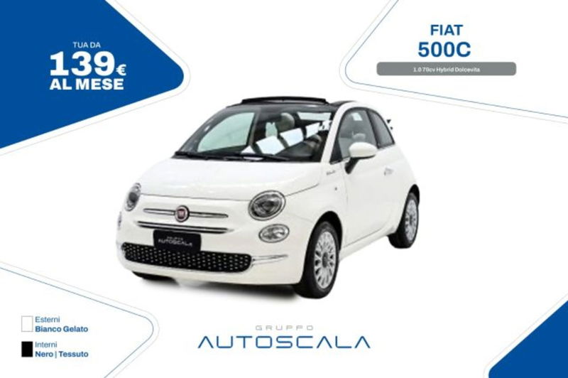 Fiat 500C Cabrio 1.0 Hybrid Dolcevita