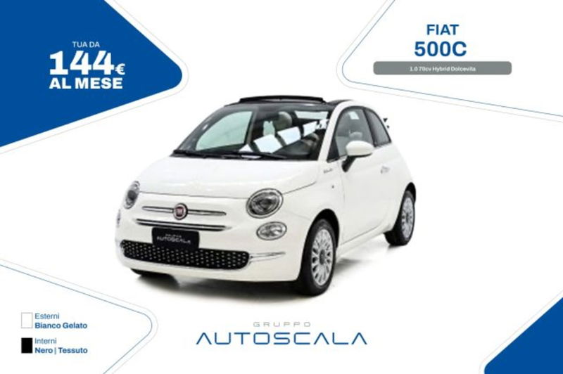 Fiat 500C Cabrio 1.0 Hybrid Dolcevita