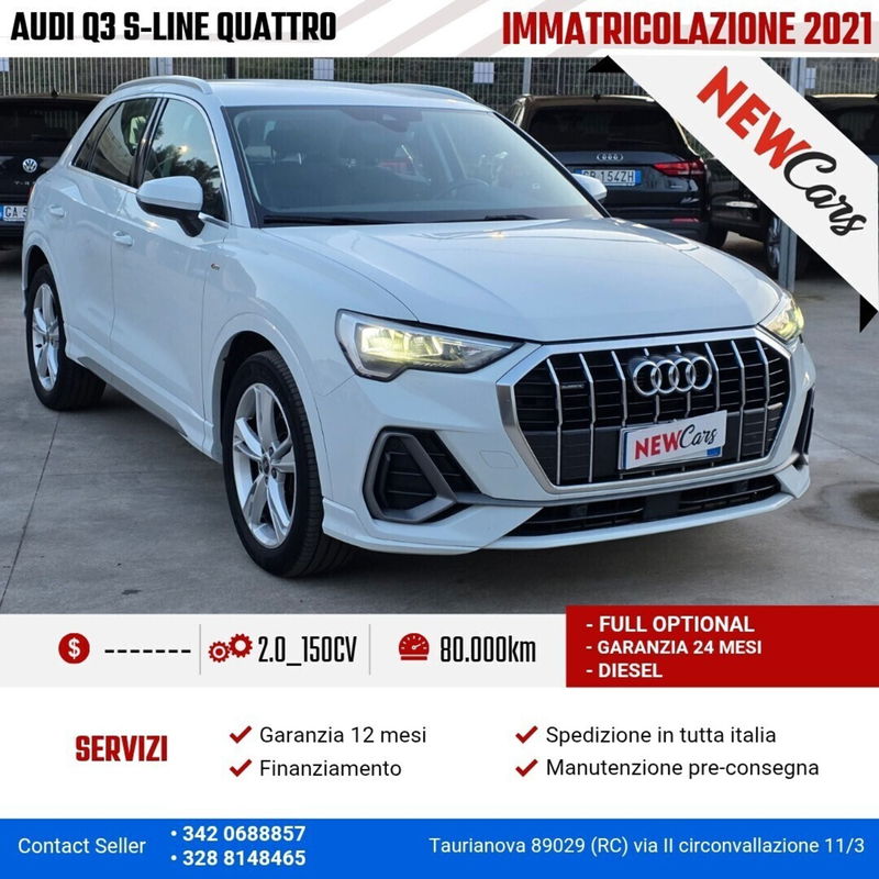 Audi Q3 Sportback 35 TDI quattro S tronic S line edition