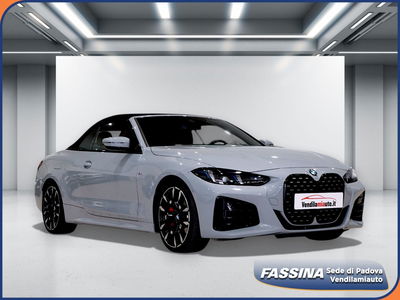 BMW Serie 4 Cabrio 420d  mhev 48V MSport Pro auto usata