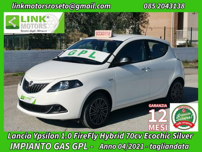 Lancia Ypsilon 1.0 FireFly 5 porte S&S Hybrid Ecochic Silver