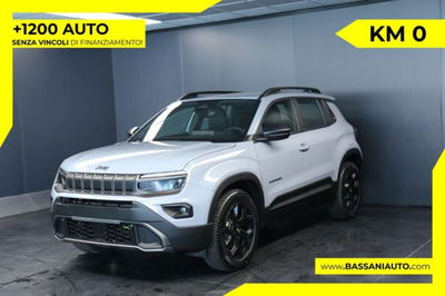 Jeep Avenger 1.2 turbo e-hybrid mhev Upland 4xe 145cv edct6 nuova
