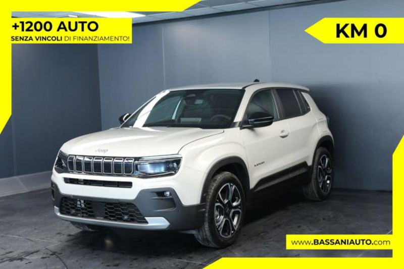 Jeep Avenger 1.2 turbo e-hybrid mhev Summit fwd 110cv edct6