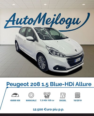 Peugeot 208 BlueHDi 100 Stop&Start 5 porte Allure usata