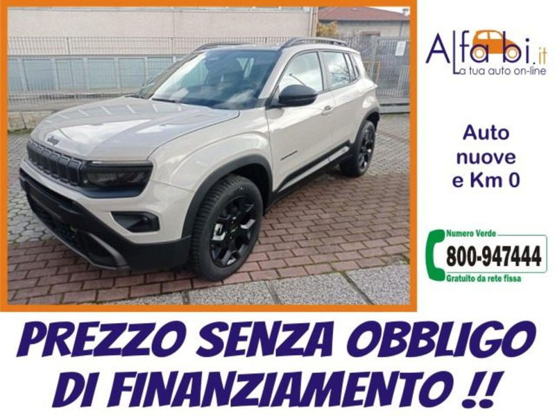 Jeep Avenger 1.2 turbo e-hybrid mhev Upland 4xe 145cv edct6
