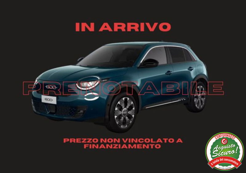 Fiat 600 1.2 hybrid La Prima 110cv auto