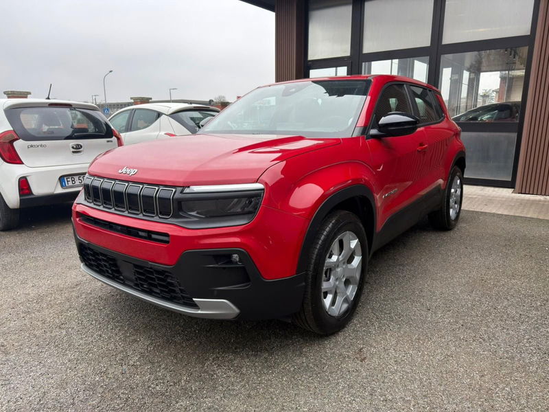 Jeep Avenger 1.2 turbo e-hybrid mhev Longitude fwd 110cv edct6