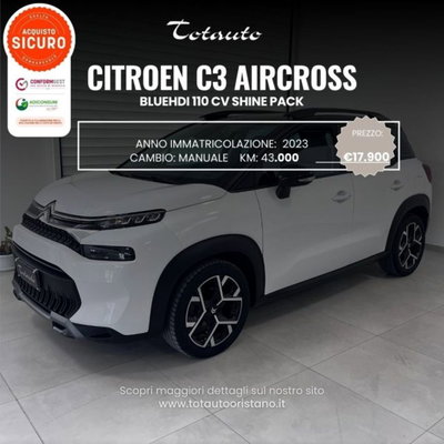 Citroen C3 Aircross BlueHDi 110 S&S Shine Pack usata