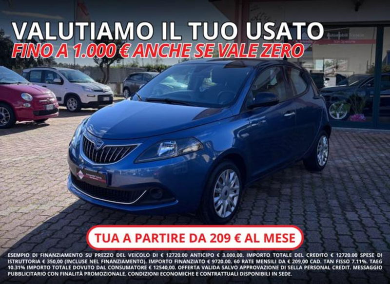Lancia Ypsilon 1.0 FireFly 5 porte S&S Hybrid Ecochic Silver