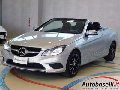 Mercedes-Benz Classe E Cabrio 220 BlueTEC Cabrio Sport usata