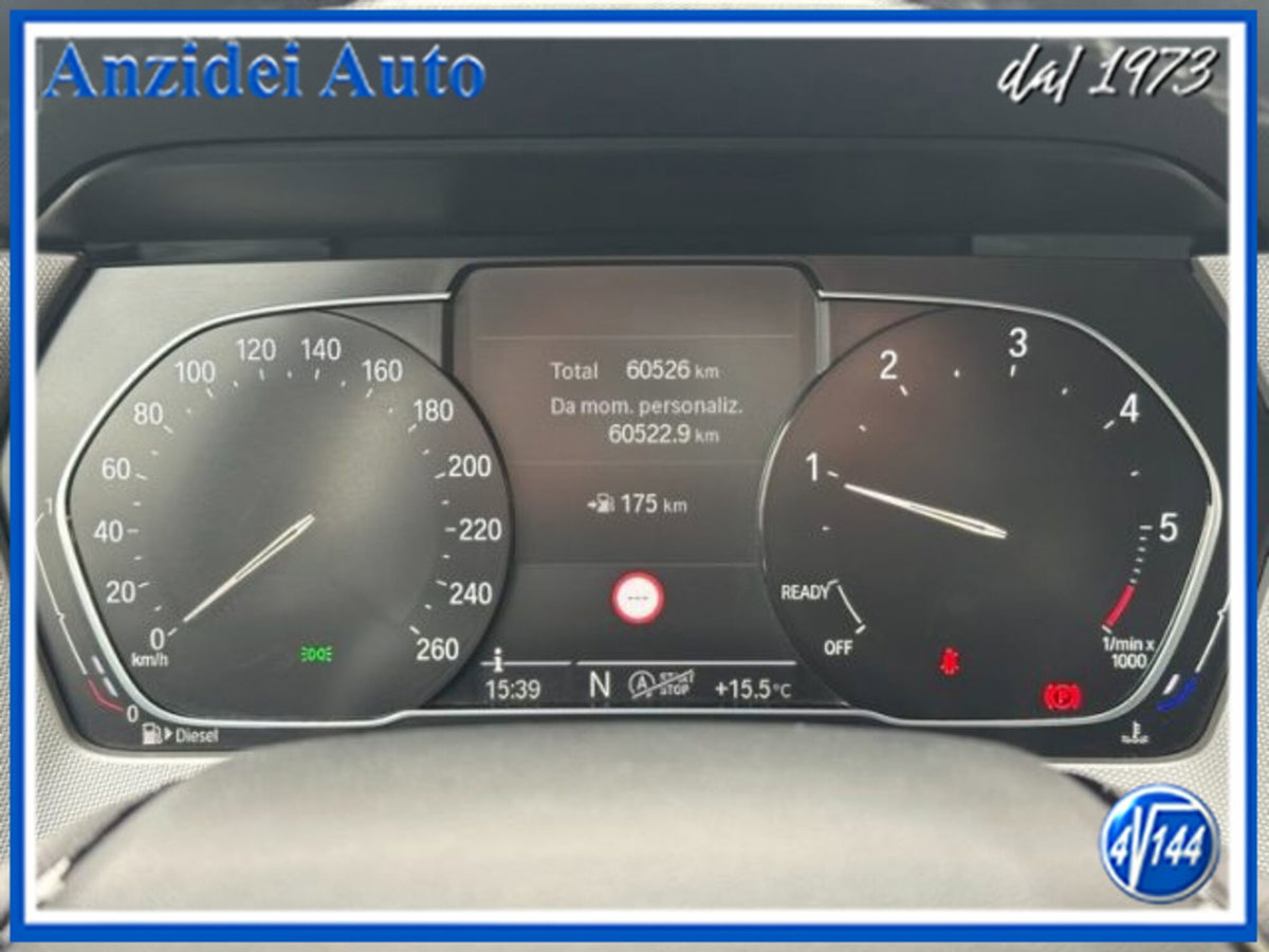 BMW Serie 1 116d 2.0 116CV cat 5 porte Attiva DPF (12)