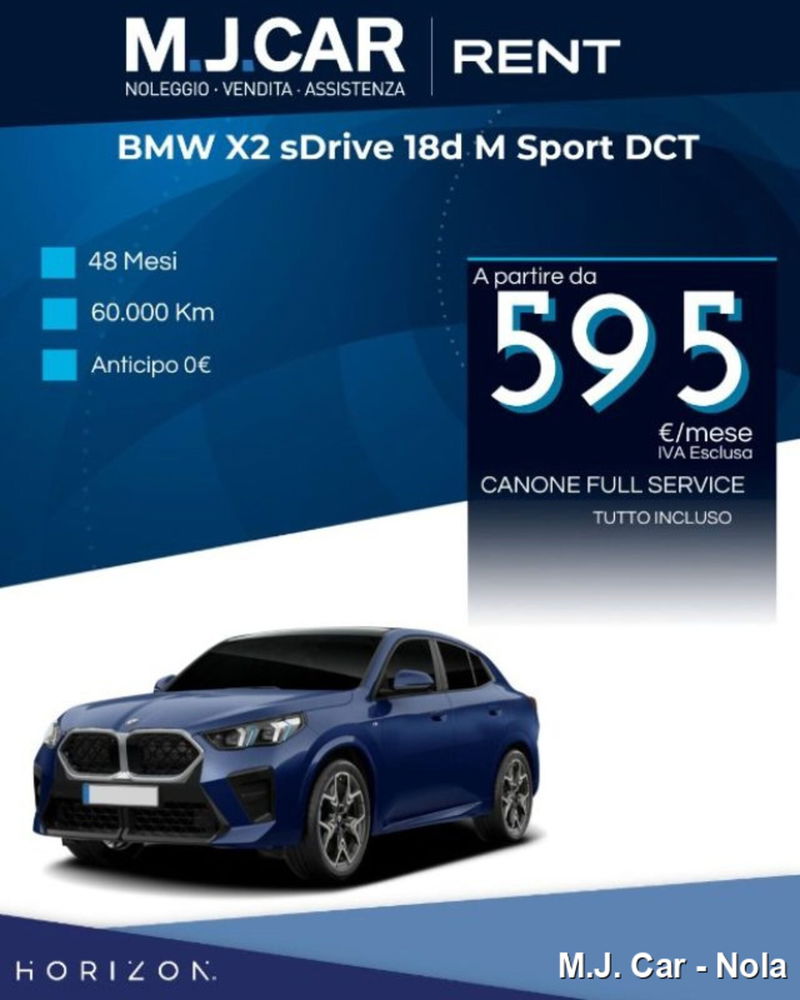 BMW X2 sdrive 18d MSport auto