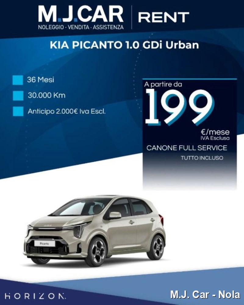 Kia Picanto 1.0 gdi Urban