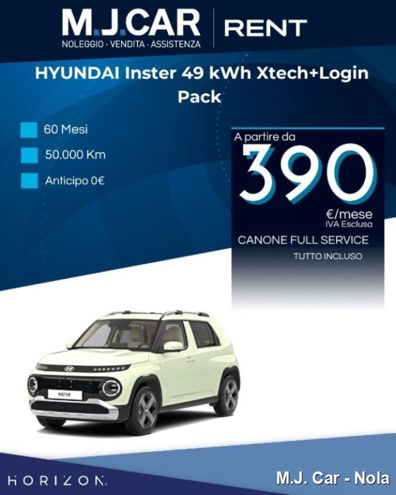 Hyundai Inster 49kWh XTech