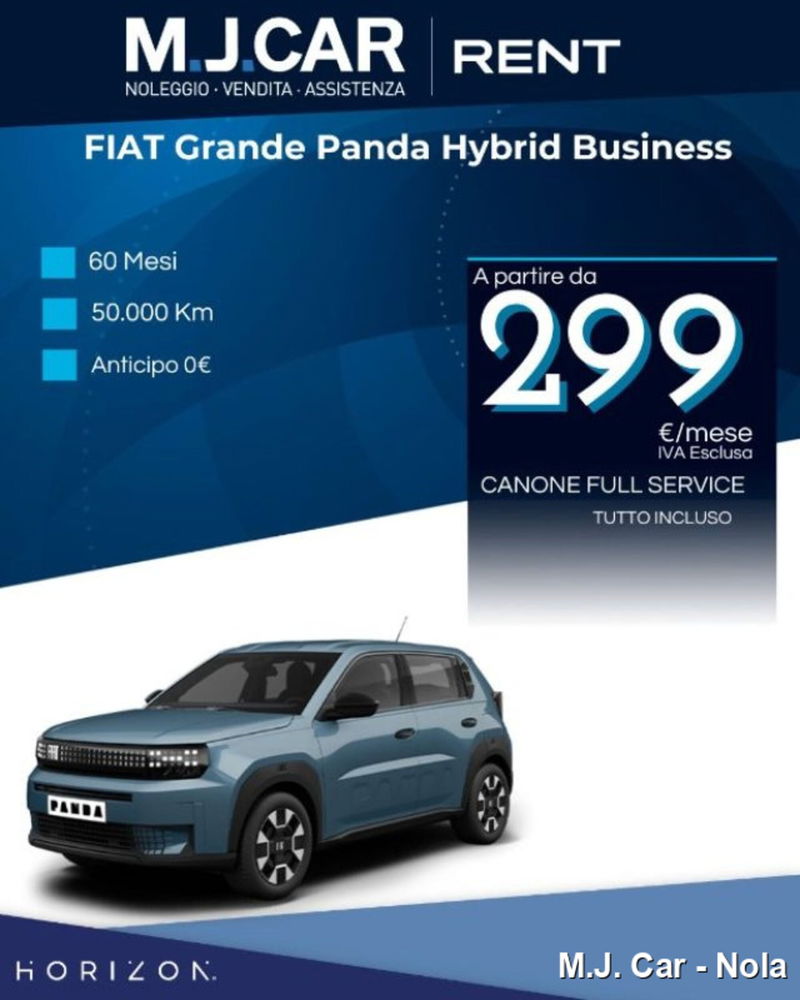 Fiat Grande Panda 1.2 Business 100cv