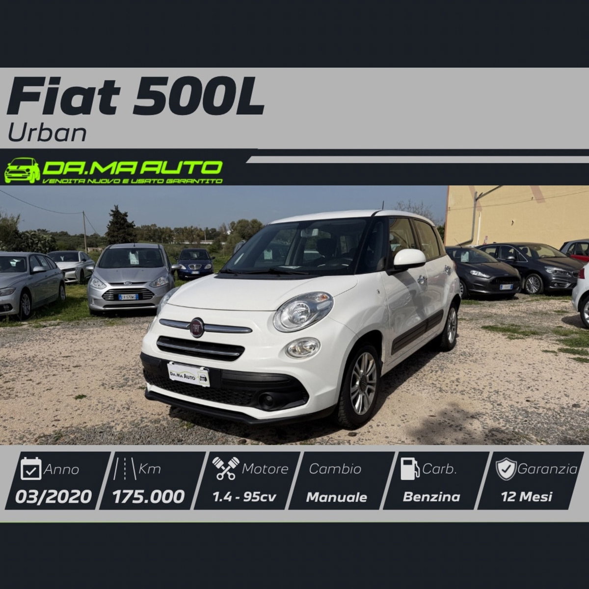 Fiat 500L 1.4 95 CV Urban