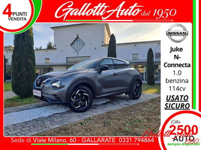 Nissan Juke 1.0 dig-t N-Connecta 114cv usata