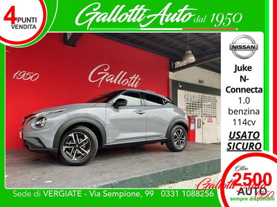 Nissan Juke 1.0 dig-t N-Connecta 114cv usata