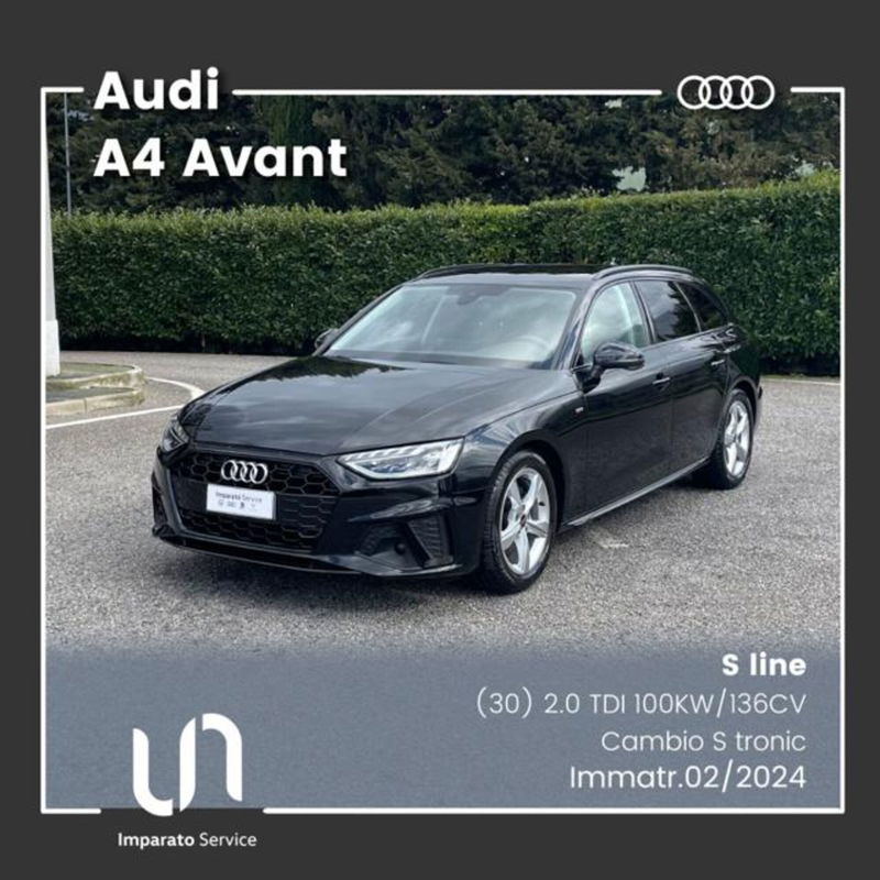 Audi A4 Avant 30 TDI/136 CV S tronic S line edition