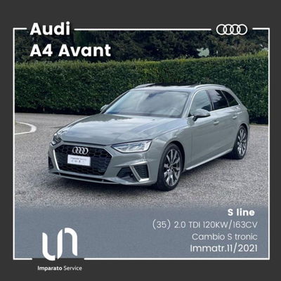 Audi A4 Avant 35 TDI/163 CV S tronic S line edition usata