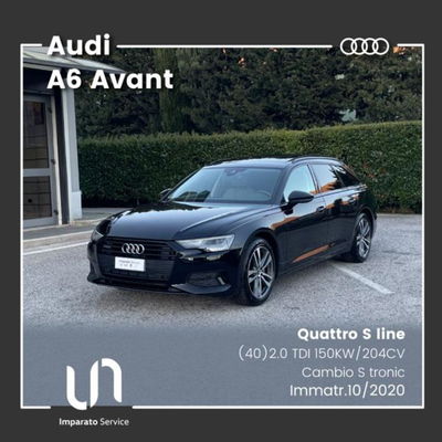 Audi A6 Avant 40 2.0 TDI quattro ultra S tronic Business usata