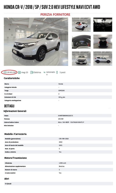 Honda CR-V 2.0 Hev eCVT Lifestyle Navi AWD (14)