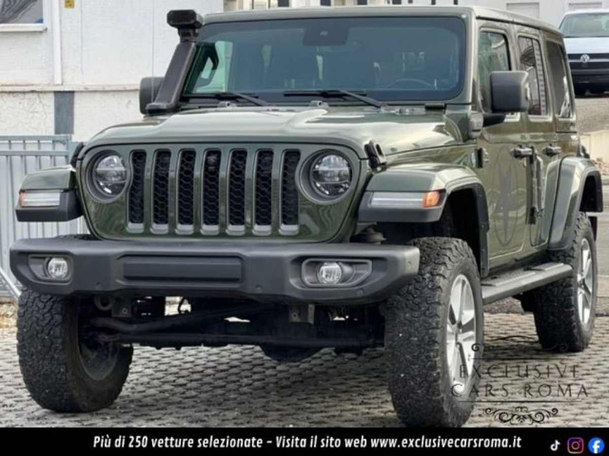 Jeep Wrangler Unlimited 2.0 PHEV ATX 4xe 80th Anniversary