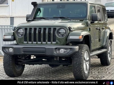 Jeep Wrangler Unlimited 2.0 PHEV ATX 4xe 80th Anniversary usato