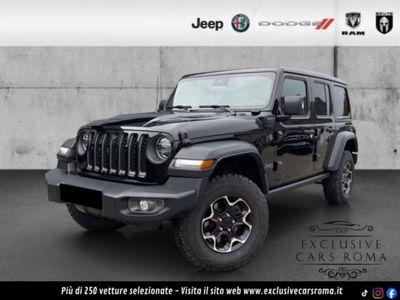 Jeep Wrangler Unlimited 2.0 atx phev Rubicon 4xe auto usata