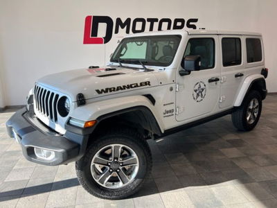 Jeep Wrangler Unlimited 2.2 Mjt II Sahara usata