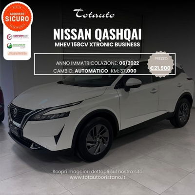 Nissan Qashqai 1.3 mhev Business 2wd 158cv xtronic usata