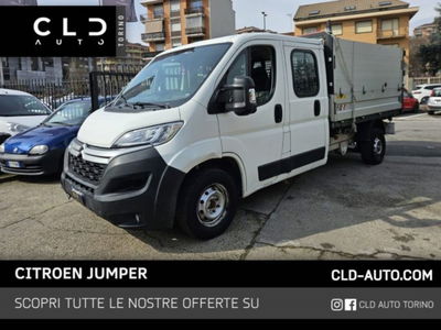 Citroen Jumper Telaio 35 BlueHDi 140 PL Cassonato Rib. Tril. All. usata