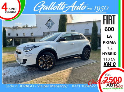 Fiat 600 1.2 hybrid La Prima II 110cv auto nuova
