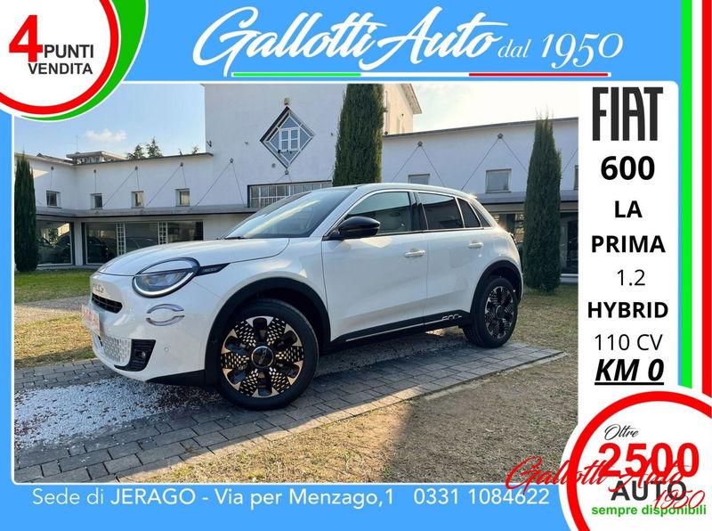 Fiat 600 1.2 hybrid La Prima II 110cv auto