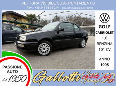 Volkswagen Golf Cabrio 1.6 cat Avantgarde usata
