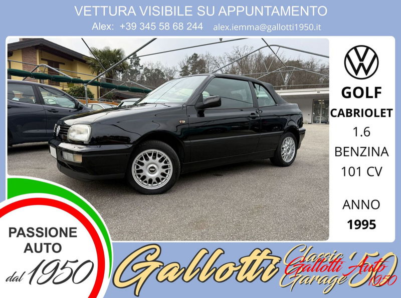 Volkswagen Golf Cabrio 1.6 cat Avantgarde