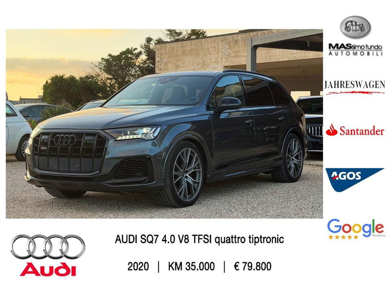 Audi SQ7 4.0 tfsi quattro tiptronic 7p.ti