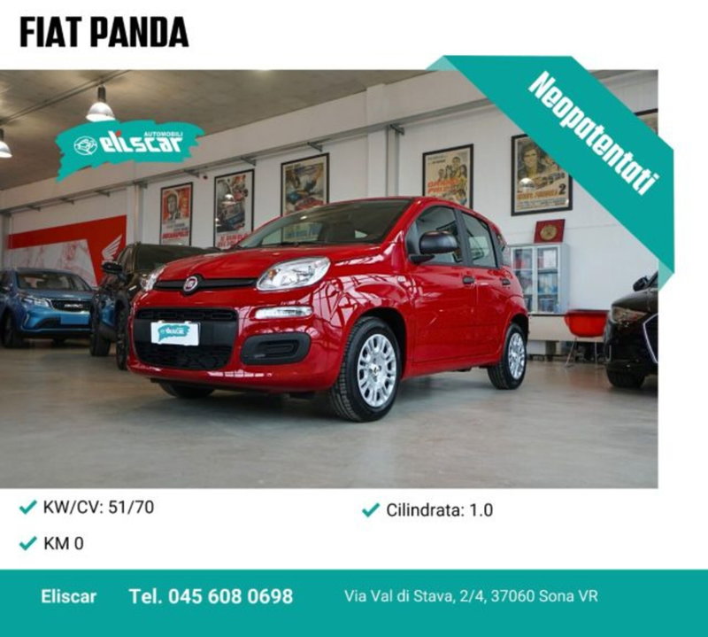 Fiat Panda 1.0 firefly hybrid Icon s&s 70cv