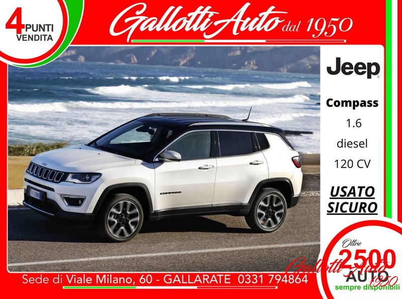 Jeep Compass 1.6 Multijet II 2WD Limited