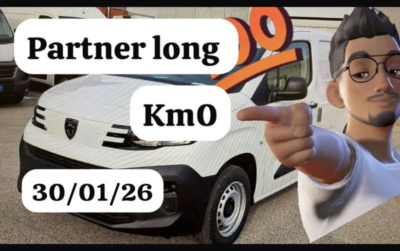 Peugeot Partner Furgone 1.5 bluehdi 100cv S&S L2