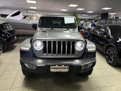 Jeep Wrangler Unlimited 2.2 Mjt II Sahara usata