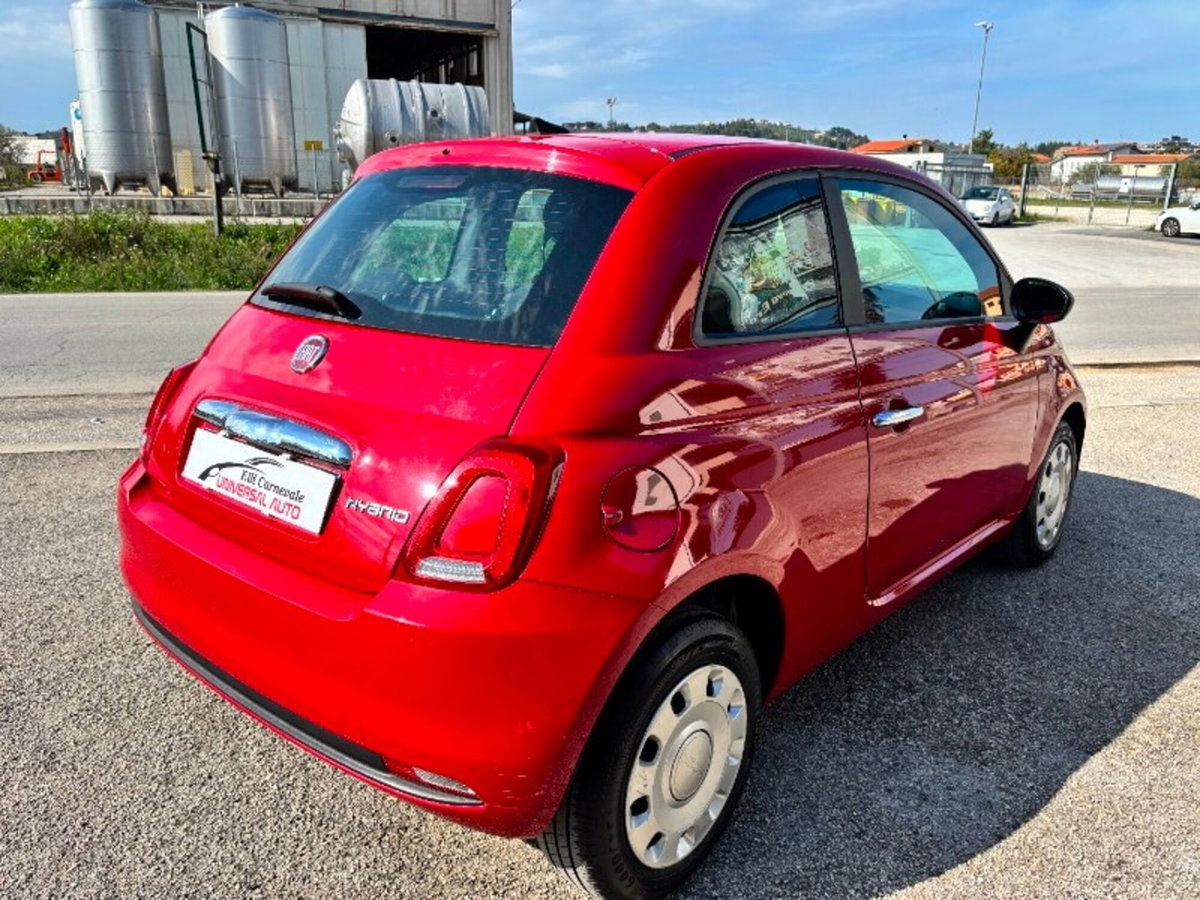 Fiat 500 1.0 Hybrid Red (5)