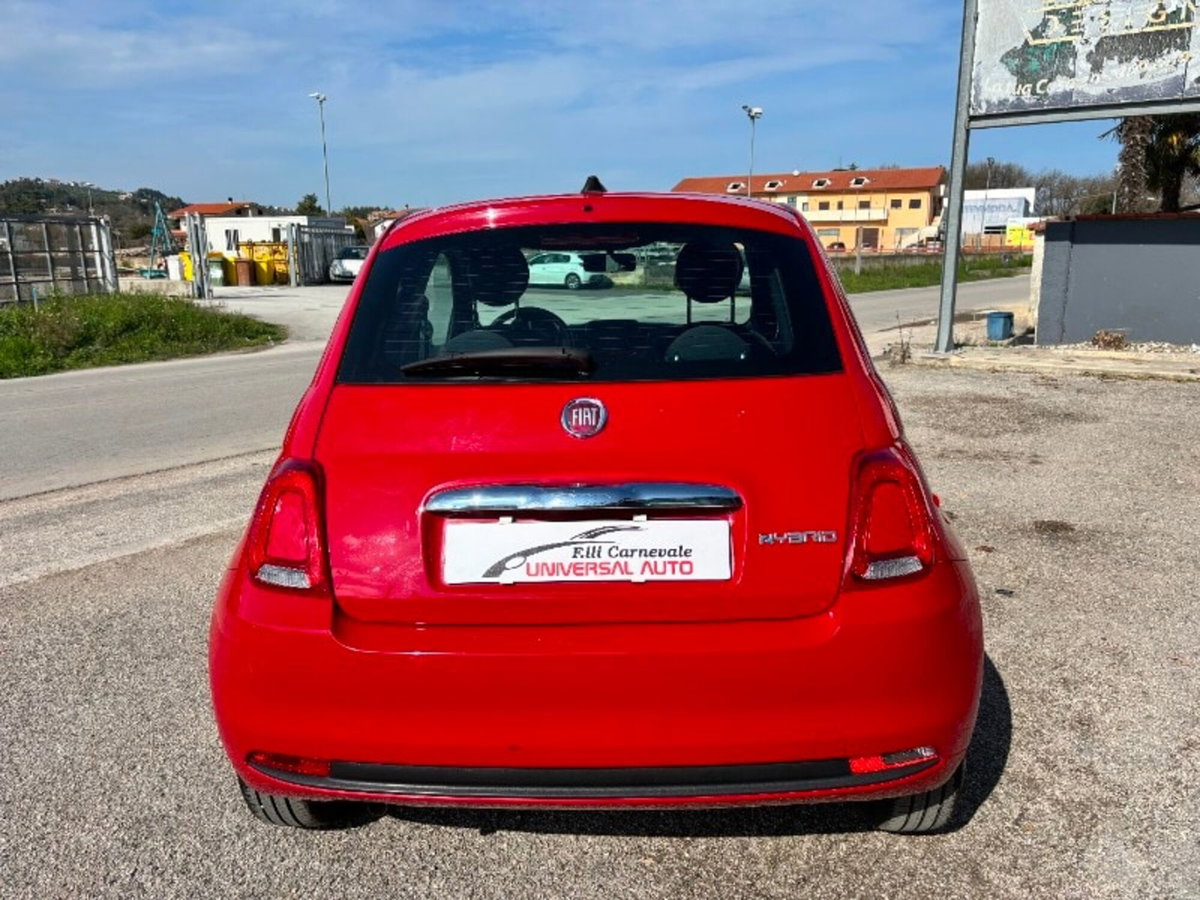 Fiat 500 1.0 Hybrid Red (6)