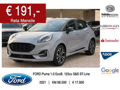 Ford Puma 1.0 EcoBoost 125 CV S&S ST-Line usata