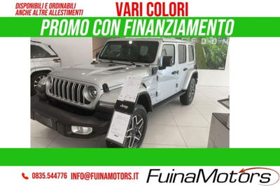 Jeep Wrangler Unlimited 2.0 PHEV ATX 4xe Sahara nuovo