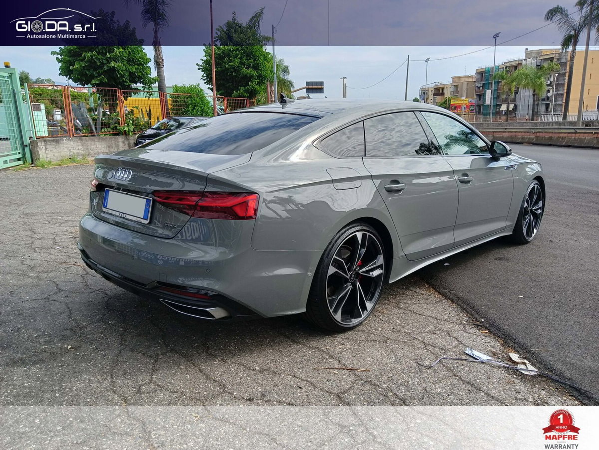 Audi A5 Sportback Sportback 40 2.0 tdi mhev S line edition quattro 204cv s-tronic (4)